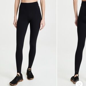 Splits59 Black Stirrup High-Waisted Leggings
Size small